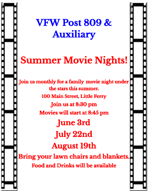 VFW Summer Movie Nights