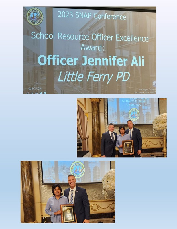 Congratulation to Officer Jen Ali